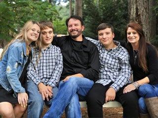 Carin Richard Kiser and her family