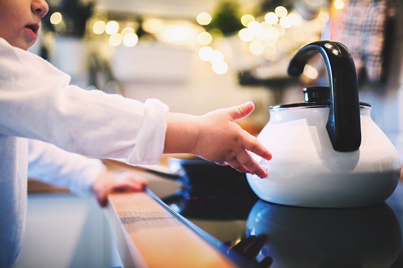 hot stove burn prevention