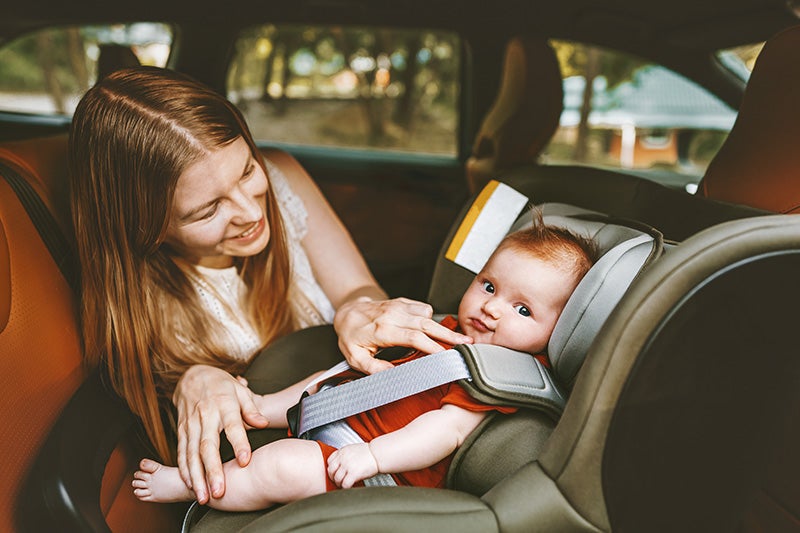 Rear-facing car seat