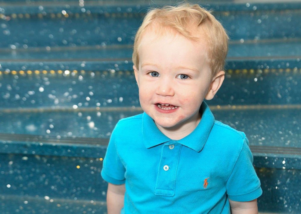 Cayden White Hemophilia Child of Children's