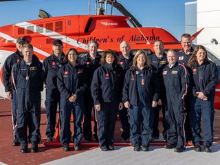 Children's Critical Care Transport team